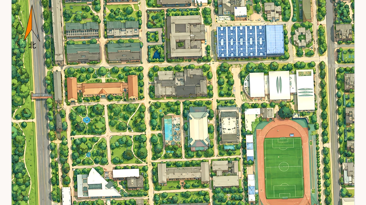 北京邮电大学 orienteering map