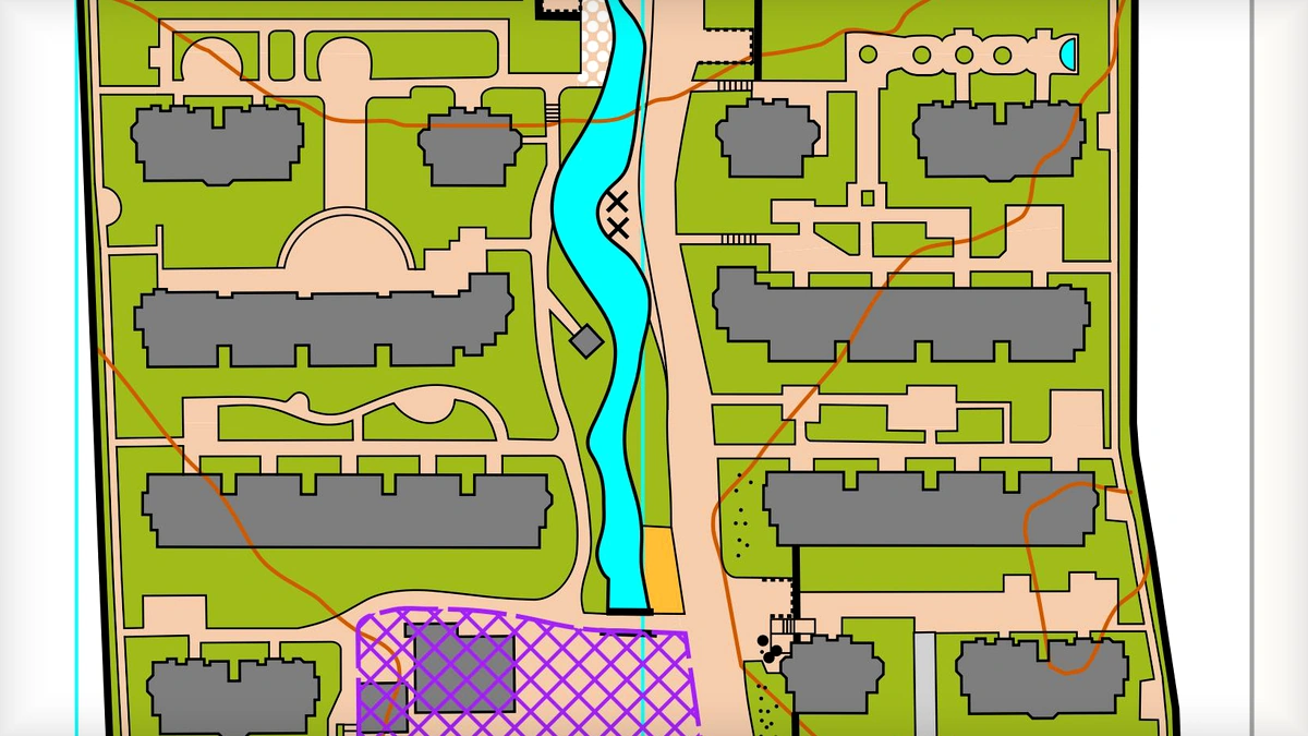 富翔天地 orienteering map