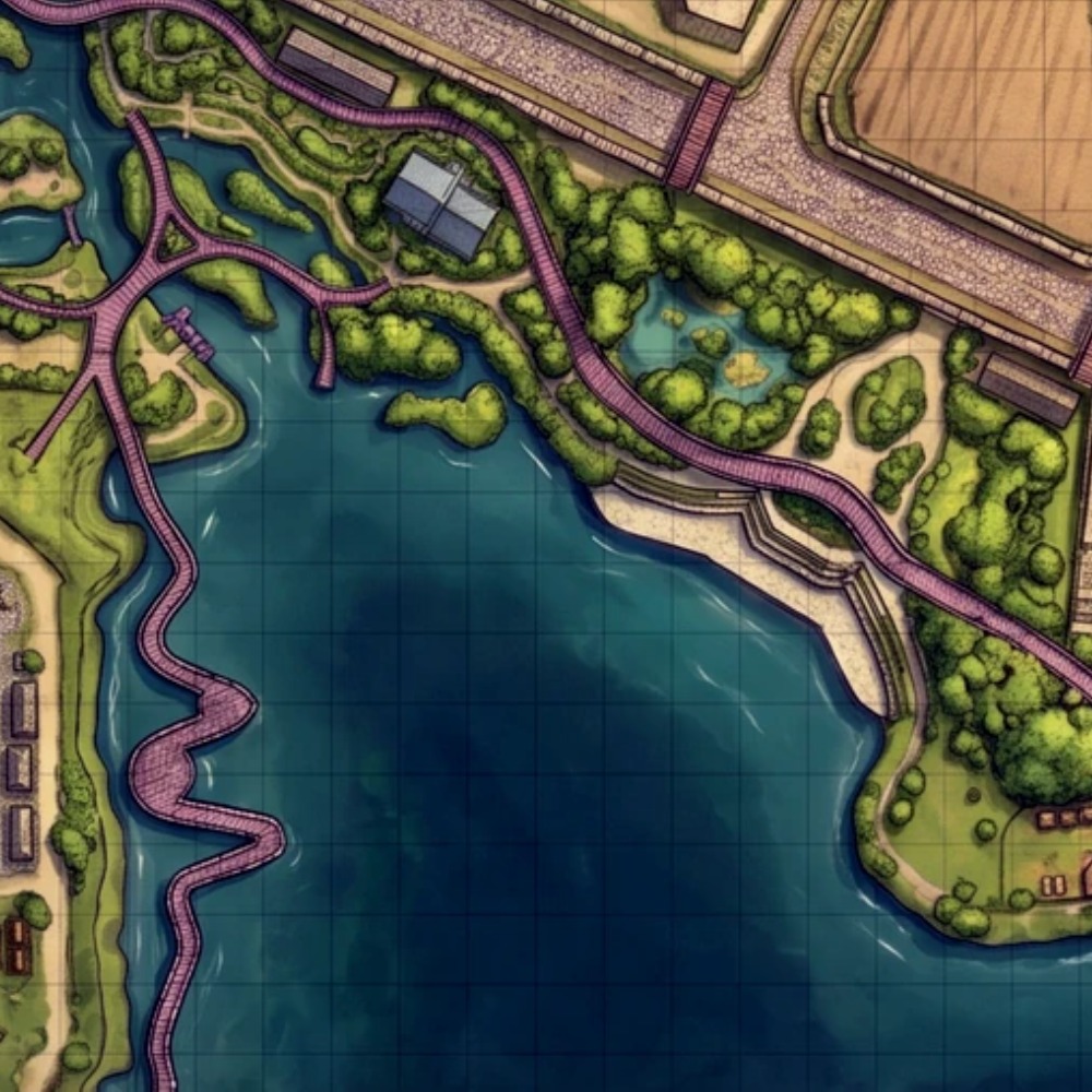 良渚·玉湖公园 orienteering map preview