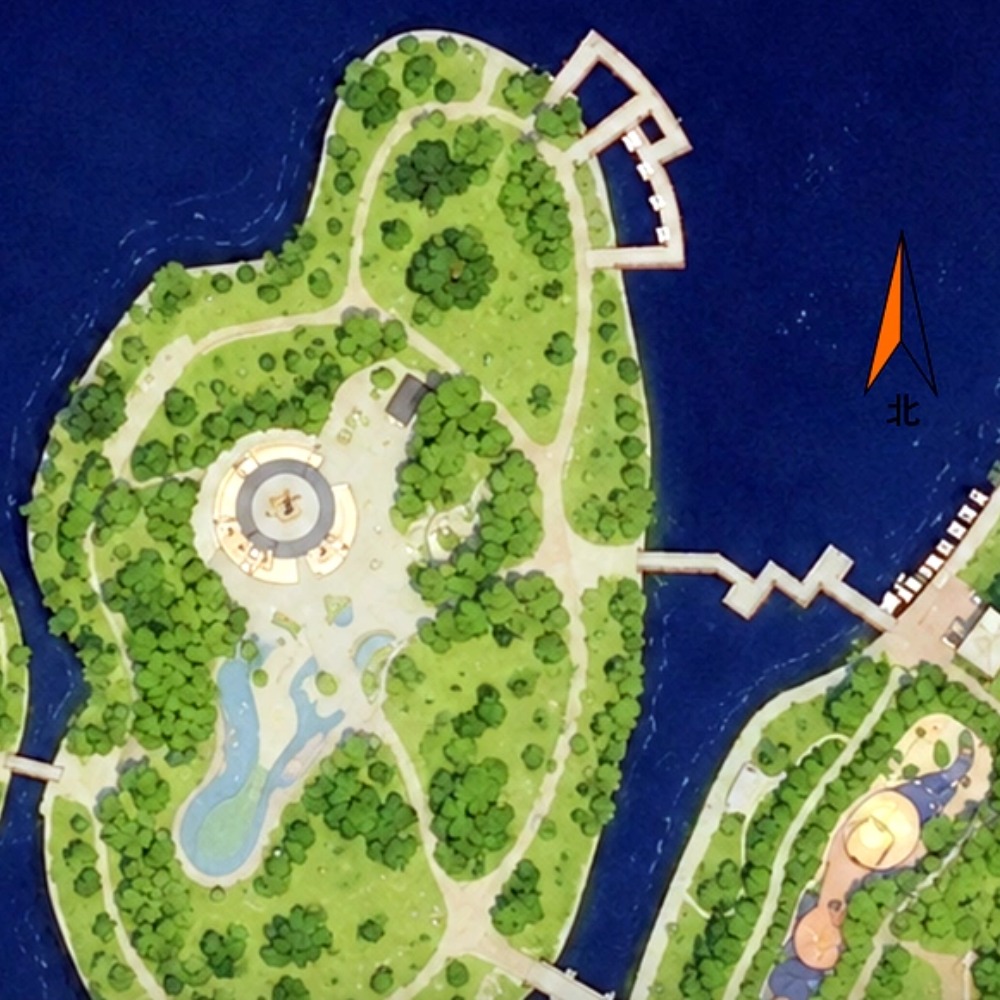 赵王河公园定向地图预览